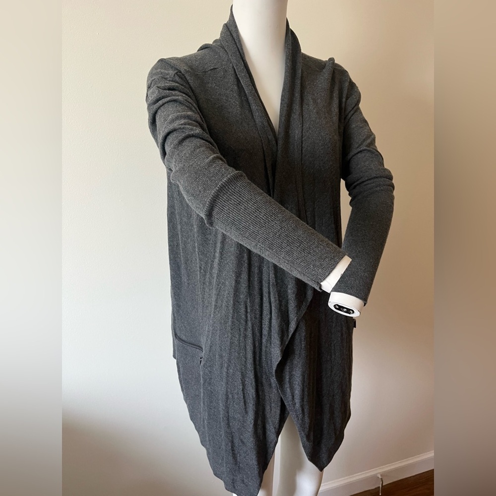 Worthington Open Front Asymmetrical Cardigan Size M